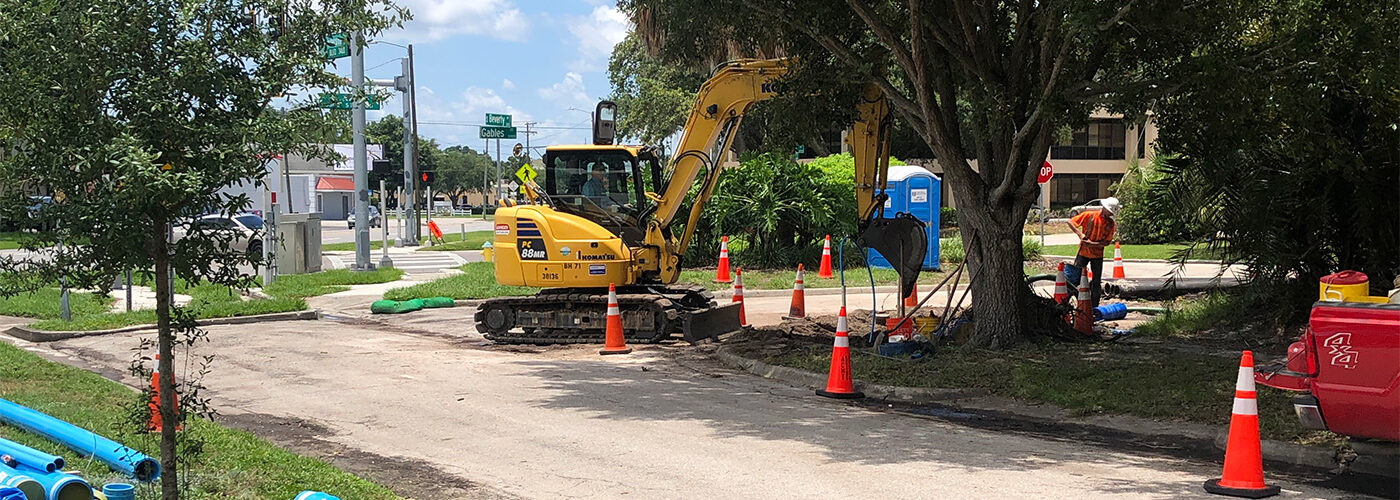 Construction site in Palma Ceia Pines segment