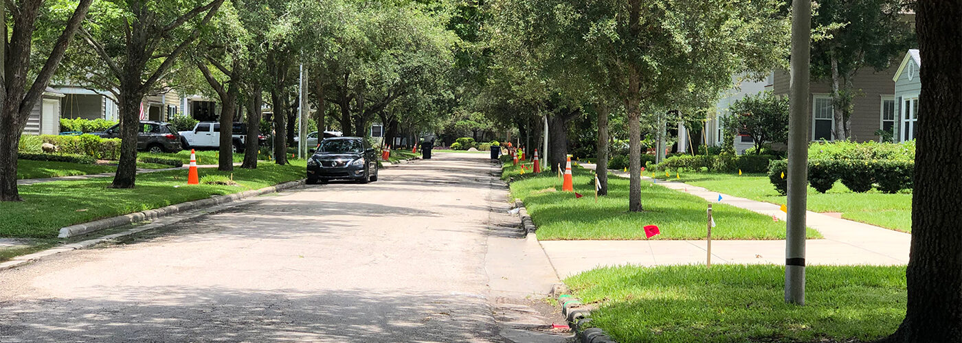 Construction site in Palma Ceia Pines segment