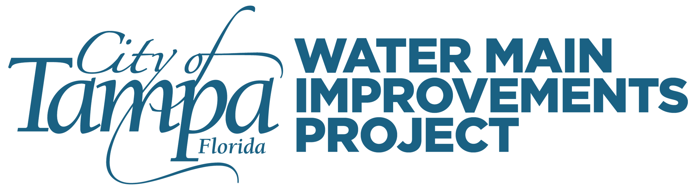 City of Tampa Water Main Improvements Project Logo